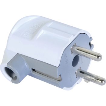 Aling szerelhető dugvilla, fehér