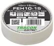 Szigetelőszalag Tacon FEH20 fehér 20mx18mm