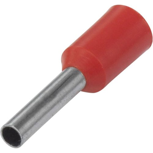 Érvéghüvely szigetelt Tracon 1,5 mm2 piros (E113)