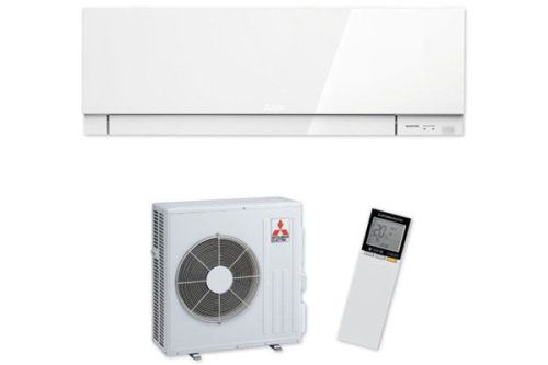 Mitsubishi Premium Design 2,5 kW (MSZ/MUZ-EF25VGKW) oldalfali klímaberendezés -  Wi-Fi, fényes fehér 