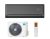 Midea Solstice 3,5 kW (SOL-12-BL-SP) inverteres klímaberendezés FEKETE