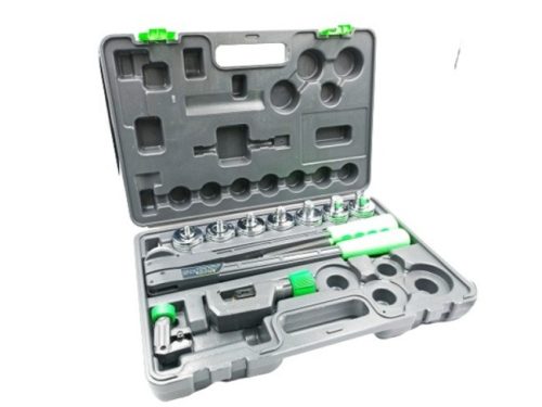 WipCool HE-7 mechanikus csőtágító és csővágó készlet