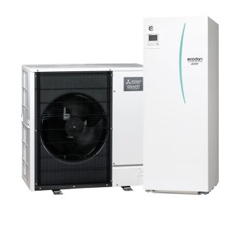   Mitsubishi Zubadan PUZ-SHWM100YAA ERST20F-YM9E 10 kW Inverter hőszivattyú szett (200l)