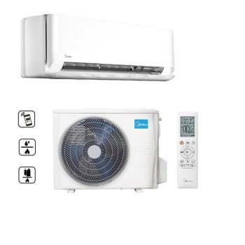   Midea Breezeless E (MCB-18-SP;CB1-18HFN8-I//CB1-18HFNX-O) WIFI inverteres klímaberendezés 5,3 kW
