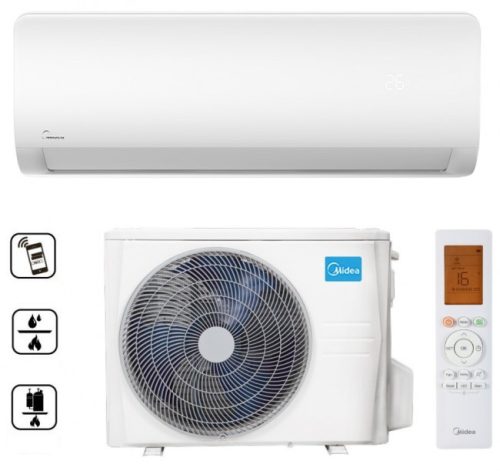 Midea Xtreme Save 2,6 kW (MSAGAU-09HRFNX / MOX102-09HFN8) Wifi inverteres klímaberendezés