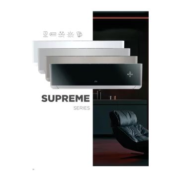   C&H SUPREME CH-S12FTXAM2S klímaberendezés 3,5 kW – fehér